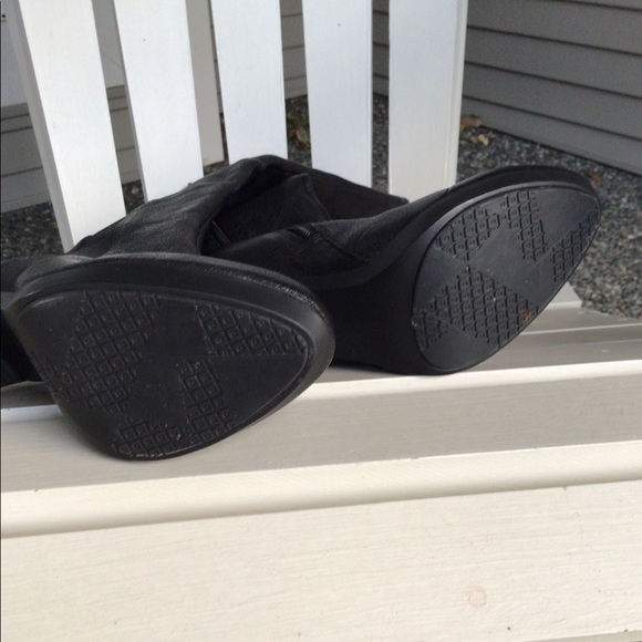 Tsubo Black Leather Boots - Picture 6 of 8